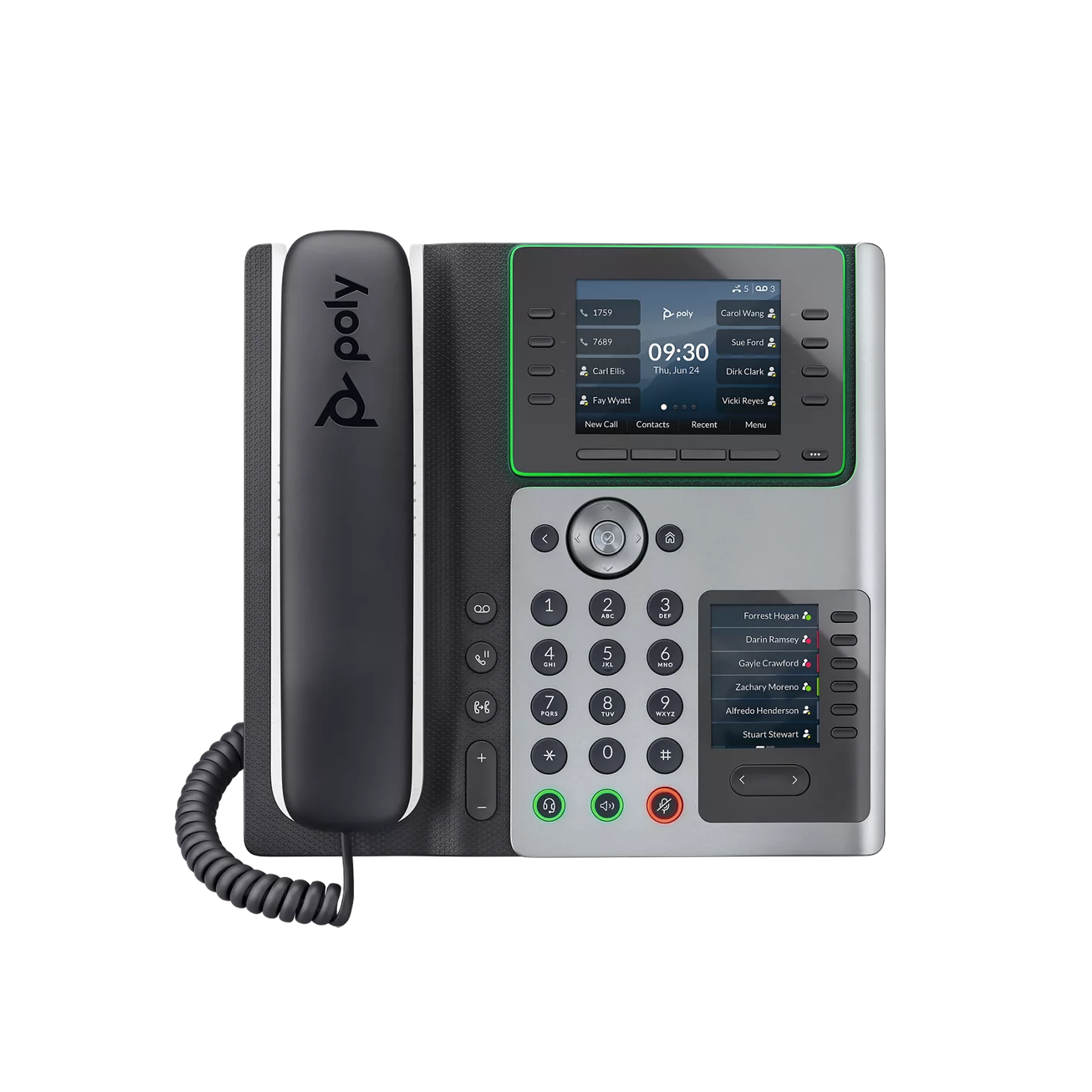 Poly Phone E450 IP Desk Phone (Plantronics Polycom) U2013 Easy