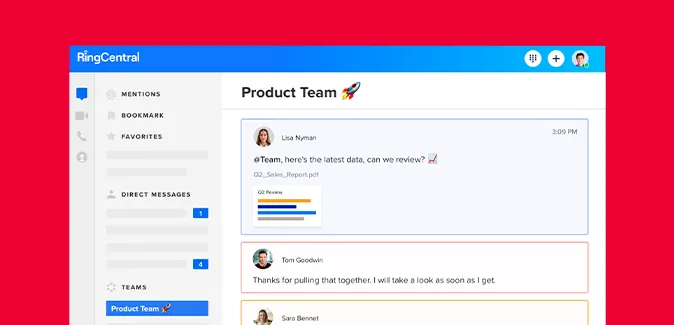 Sending Team Messages